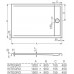 ROLTECHNIK Obdĺžniková sprchová vanička INTEGRO/1200x900 8000169