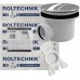 ROLTECHNIK Vaničkový sifón ROLTECHNIK - znížený CHRÓM PLAST O 90 8100034