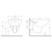AQUALINE RIGA WC misa závesná, Rimless RG203