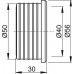 ALCAPLAST vrapová vložka 50/40 S156