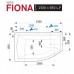 Santech Vaňa FIONA 1600 x 950 pravá