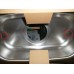 VÝPRODEJ FRANKE Libera LIX 651 nerezový dřez, 965 x 500 mm 101.0028.269, PROMÁČKLÁ MENŠÍ VANIČKA