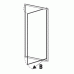 RAVAK Supernova SDOP-70 sprchové dvere otočné, white + transparent 03V10100Z1