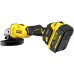 Stanley SFMCG710M1T FatMax V20 Bezuhlíková aku uhlová brúska 125mm (18V/1x4,0Ah), kufor