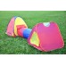 Stan 2ks s tunelom 105x105x95cm a 47x180cm samorozkládací polyester / kov