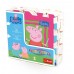 Penové puzzle Peppa Pig 32x32x1cm v sáčku