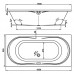 Vagnerplast BRIANA vaňa 185x90x43 VPBA185BRI2X-01/NO