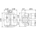 WILO Stratos-D 32/1-12 PN16, 220 mm obehové čerpadlo 2083606