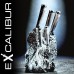 STONELINE "Excalibur" Sada nožov v bloku, 6ks, WX-8922