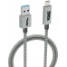 YENKEE YCU 311 GY kábel USB A 3.1 / C 1m 35052238