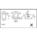 Roca frontalis bidet stojaci A357584000
