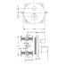 IDEAL Standard CERATHERM 100 armatúra sprchová termostatická podomietková A4659AA