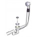 ALCAPLAST Sifón vaňový automat komplet kov (dĺžka 80 cm) A550KM80