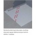 ACO Showerboard systémová doska + rošt 1200 x 1200 mm, Mix 620470