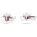 ACO ShowerDrain F žľab s roštom 885 x 8 mm, Square 407848