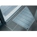 ACO Self Vario Indoor Rohožka 75 x 50 cm, AL profil, výplň plsť - sivá 37256