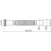 ALCAPLAST flexi pripojenie 5/4"x 32/40 kov A760