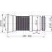 ALCAPLAST flexi napojenie k WC A970