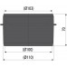 ALCAPLAST Hrdlo pre napojenie na odpad DN 110 AVZ-P001