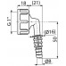 ALCAPLAST Kolínko komplet G1 "/ 8-16 P0049-ND