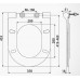 ALCAPLAST WC sedátko SLIM Softclose, Duroplast A67SLIM