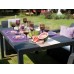 ALLIBERT CORFU FIESTA Set záhradný, biela/sivá 17198008