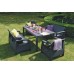 ALLIBERT CORFU FIESTA Set záhradný, biela/sivá 17198008