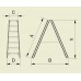 ALVE schodíky obojstranné hliníkové 1,70 m 9408