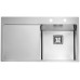 BAZÁR ALVEUS STYLUX 50 kuchynský drez, 860 x 510 mm, nerez, pravý 1084294 POŠKODENÉ!!
