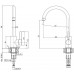 ALVEUS Set FALCON 30 drez 780x435 mm + batéria TONIA, čierna