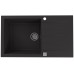 BAZÁR ALVEUS CADIT 40 kuchynský drez granitový, 860 x 500 mm, black 1132031 POŠKODENÝ!!
