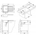 ALVEUS LINE 80 kuchynský drez nerez, 790 x 500 mm, dekor 1086352