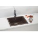 ALVEUS QUADRIX 50 kuchynský drez granitový, 560 x 460 mm, chocolate 03