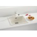 ALVEUS QUADRIX 50 kuchynský drez granitový, 560 x 460 mm, biely