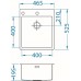 ALVEUS PURE 20 kuchynský drez nerez, 465 x 525 mm 1103608