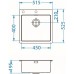 ALVEUS PURE 30 kuchynský drez nerez, 515 x 525 mm 1103609