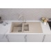 ALVEUS CADIT 80 kuchynský drez granitový, 1000 x 500 mm, white 1140599