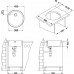 ALVEUS FORM 10 nerezový drez, 450 mm, satin 1008987