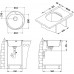 ALVEUS FORM 30 nerezový drez, 510 mm, h. 155 mm, dekor 1082546