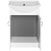 AQUALINE SIMPLEX ECO 50 umývadlová skrinka vrátane umývadlá 47x83,5x29 cm SIME500