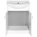 AQUALINE SIMPLEX ECO 60 umývadlová skrinka vrátane umývadlá 58,5x83,5x30,7cm SIME600