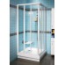 RAVAK SUPERNOVA ASRV3-90 rohový sprchovací kút/dvere, white + transparent 15V70102Z1