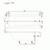 Gustavsberg LOGIC vaňa 170x70 klasická BA177LOG2W-01