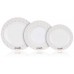 BANQUET Home coll. II Sada tanierov biela, 18ks 60311625