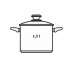 BANQUET Termohrnec 1,5L ONION s pokrievkou 15TH1215