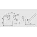 NOVASERVIS LA TORRE KI STREAM nástenná vaňová batéria chróm 19020,0