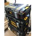 BAZÁR DeWALT Aku combo sada náradia 18V 4x 5,0Ah Li-Ion XR, s vozíkom DCK854P4