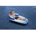 BESTWAY Hydro-Force Indigo Wave Nafukovacie lehátko 191 x 107 cm 43533
