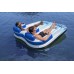 BESTWAY Hydro-Force Indigo Wave Nafukovacie lehátko pre 2 osoby 196 x 193 cm 43534