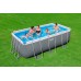BESTWAY Power Steel Bazénový set 412 x 201 x 122 cm, kartušová filtrácia 56456
